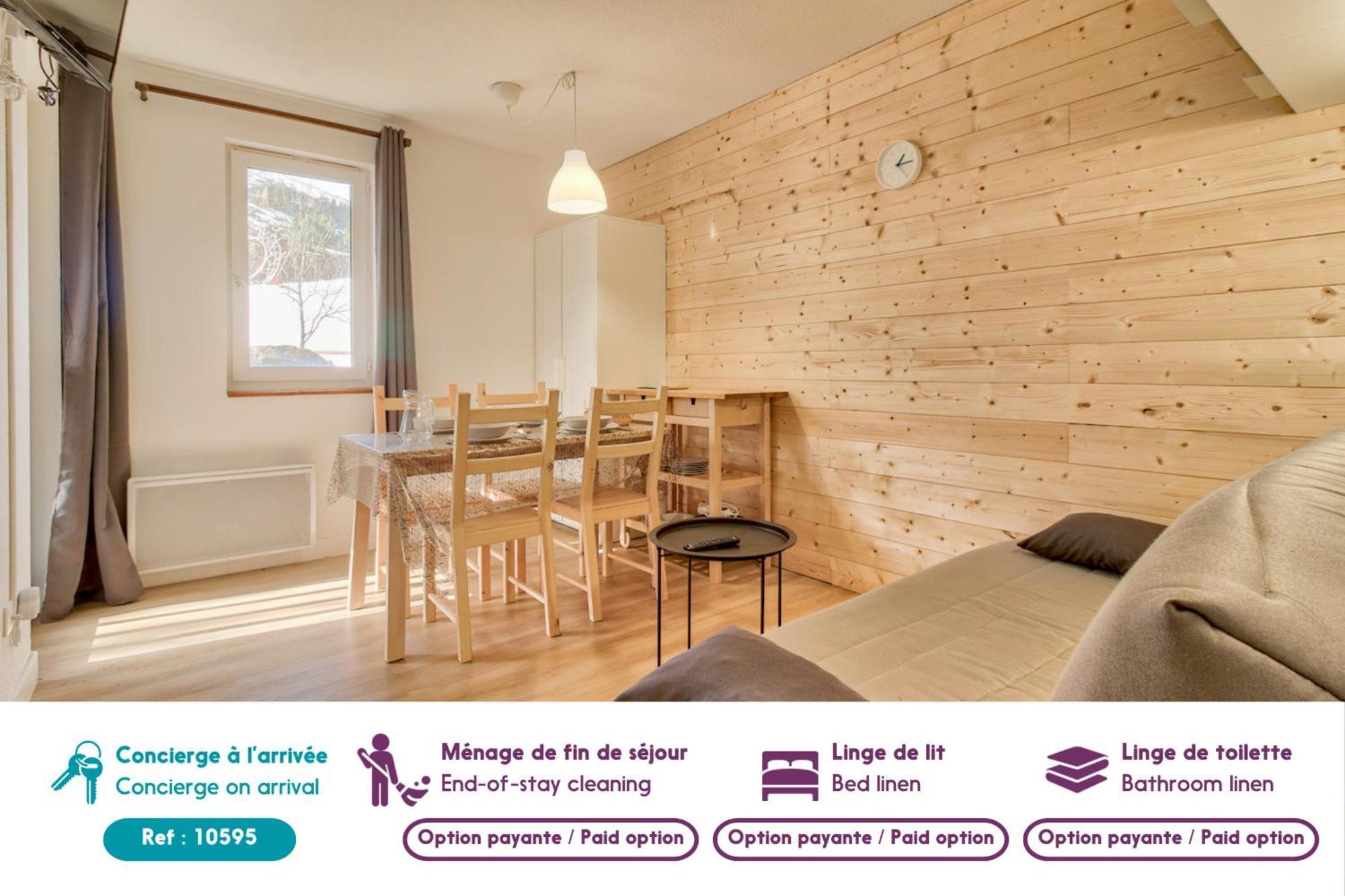 Acces Direct Aux Pistes - Appartement Pour 4 Génos Zewnętrze zdjęcie